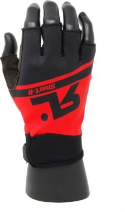 RAFA'L SHORT-R Summer Short Gloves Black & Red