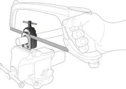 Topeak Threadless Saw Guide -black-bearing Store 10885545cfff066aab173.69756902