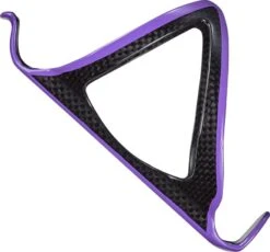 Supacaz Bottle Holder Fly Carbon Neon Purple