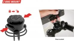 ZEFAL Zéfal Z Bike Mount Smartphone Holder -black-bearing Store 11465915d837f6909d341.81837332