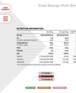 Energy Bar NamedSport Total Energy Fruit Bar 35g Tango Fruit -black-bearing Store 11629125d1f2ccde55ce7.73902177