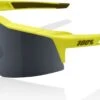 Glasses 100% Speedcraft SL Soft Tact Banana Black / Glasses Black Mirror -black-bearing Store 12658435dce7b7e921c86.99981441