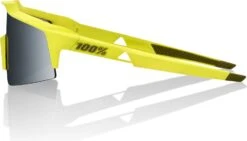 Glasses 100% Speedcraft SL Soft Tact Banana Black / Glasses Black Mirror -black-bearing Store 12658435dce7b81f30412.91353394