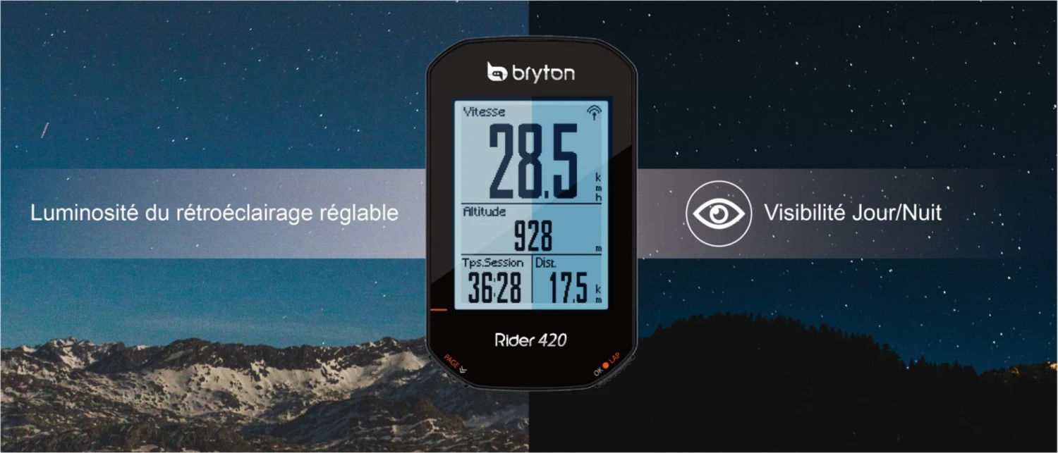 BRYTON Rider 420T GPS Computer + Cardio Belt/Cadence Sensor 11 BRYTON Rider 420T GPS Computer + Cardio Belt/Cadence Sensor - Image 9