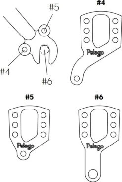 Front Luggage Rack Pelago Front Rack Large Black -black-bearing Store 12920115dcec19d124062.01738052