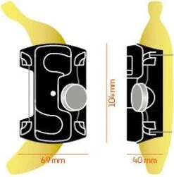 Fidlock Twist Uni Connector Bottle Cage Without Frame Attachment -black-bearing Store 15962975efeddb0868028.09436615