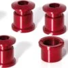 XLC CR-X01 Chainring Screw Set (5 Pieces) 7 Mm Red