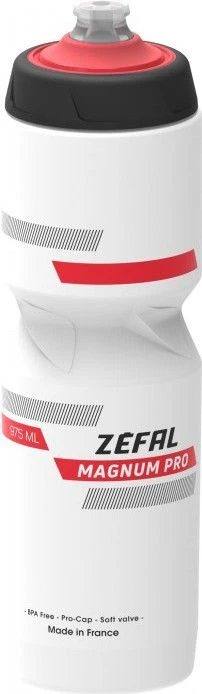 Zefal Magnum Pro 975 Ml Bottle White / Red