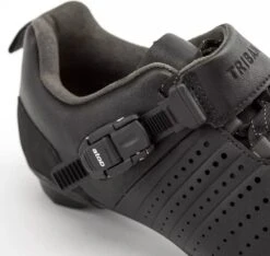 Triban 520 Leather Laces And SPD Buckle Touring Road Bike Shoes Black -black-bearing Store 18400095fa167df878978.70988141