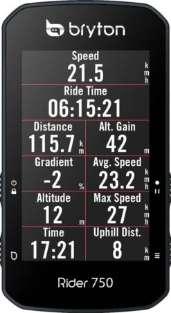 BRYTON Rider 750T GPS Computer + Cardio / Cadence / Speed Belt -black-bearing Store 18451095fb05d6bf0a251.97570564