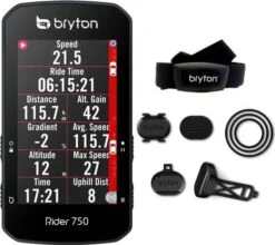 BRYTON Rider 750T GPS Computer + Cardio / Cadence / Speed Belt -black-bearing Store 18451095fb7adf468e3d0.89621418