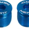 Neatt Attack V2 / Oxygen V2 Blue Pedal Axle Covers (x2) -black-bearing Store 185990760f19eaf4c2832.23138996