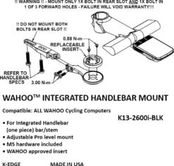 K-Edge Wahoo Integrated Handlebar System Mount Black 9 K-Edge Wahoo Integrated Handlebar System Mount Black -black-bearing Store 191470160efe840394e26.60714400