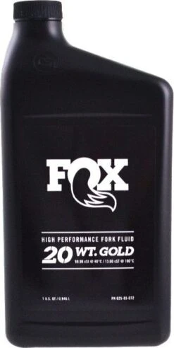 Fox Racing Shox 20 WT Gold Fork Oil 946 Ml