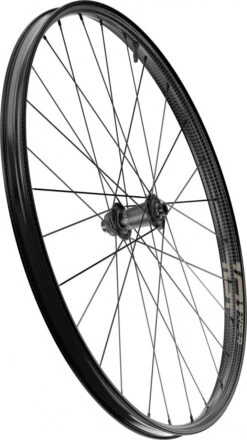Zipp 101 XPLR Tubeless 650b Disc Front Wheel | 12x100mm | Centerlock | Black And Beige Kwiqsand