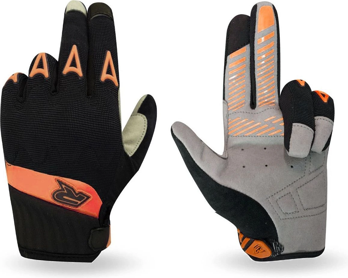 Long Gloves Racer Gloves Rock D3O Gloves Black / Orange 3 Long Gloves Racer Gloves Rock D3O Gloves Black / Orange
