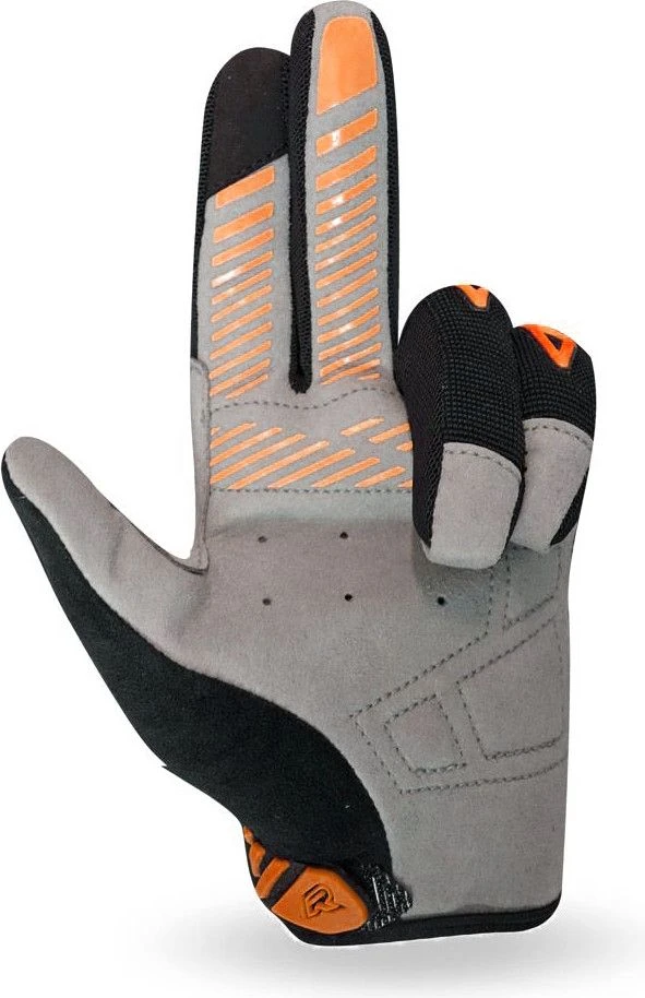 Long Gloves Racer Gloves Rock D3O Gloves Black / Orange 5 Long Gloves Racer Gloves Rock D3O Gloves Black / Orange - Image 3