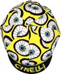 Cinelli Eyes 4 U Cap Yellow / Black -black-bearing Store 2002871606c12a7c7f553.98639812