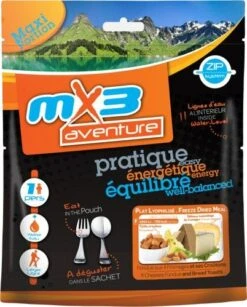 Freeze-dried Meal MX3 Fondue With 4 Cheeses And Croutons 125 G