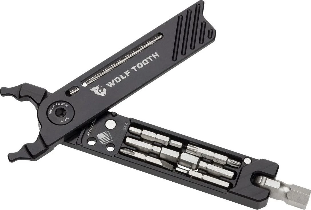 Wolf-tooth Wolf Tooth 8-Bit Pack Pliers Multi-Tool (17 Functions) Black 3 Wolf-tooth Wolf Tooth 8-Bit Pack Pliers Multi-Tool (17 Functions) Black