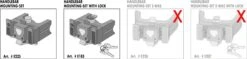 Ortlieb Handlebar Mounting-Set Support For Ortlieb E185/E225 Handlebar Mounting-Set -black-bearing Store 2032204618930dfa06f17.43259607