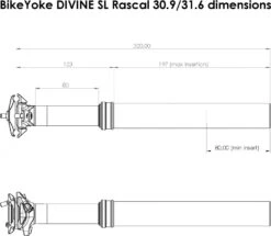 Bike Yoke Divine SL Rascal Telescopic Seatpost (without Control) -black-bearing Store 2032308607046edb0ec46.33767532