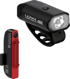 Lezyne Mini Drive 400XL / Stick Drive Lights Black