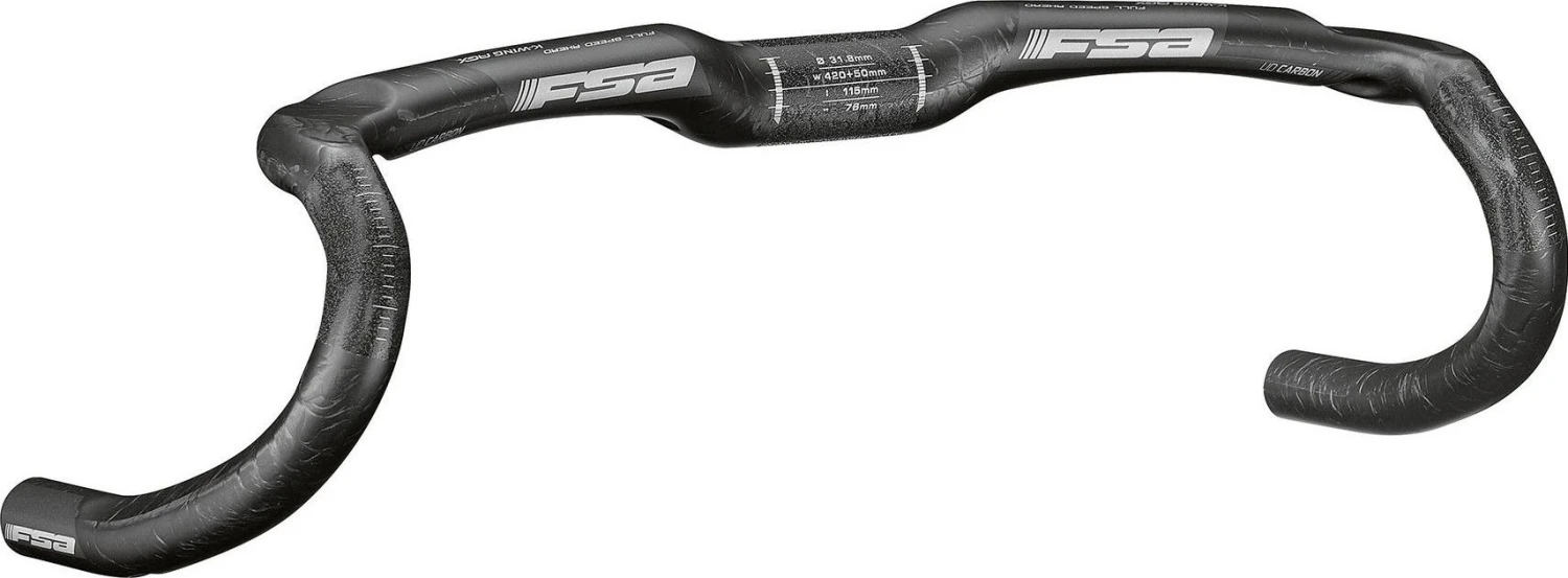 FSA K-Wing AGX Gravel Handlebar Black 3 FSA K-Wing AGX Gravel Handlebar Black