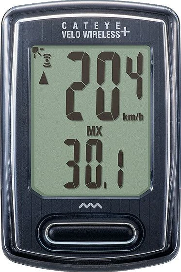 Cateye Velo Wireless Plus Bike Computer Black 3 Cateye Velo Wireless Plus Bike Computer Black