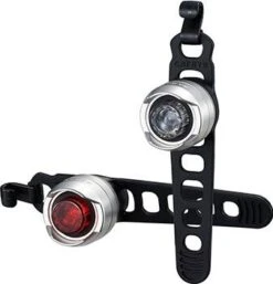 Cateye ORB Set Lights Silver