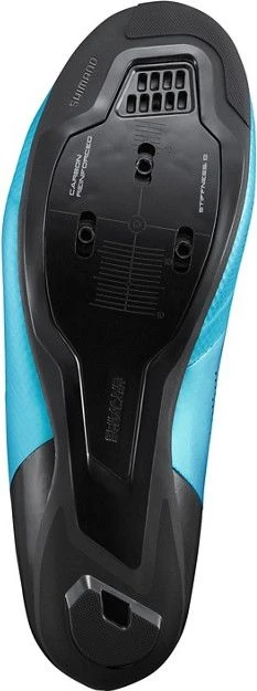 Pair Of Shimano RC502 Women's Road Shoes Turquoise Blue 5 Pair Of Shimano RC502 Women's Road Shoes Turquoise Blue - Image 3