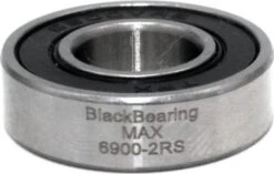 Black-bearing Black Bearing 61900-2RS Max 10 X 22 X 6 Mm