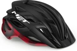 MET Veleno Helmet Black Red 2022