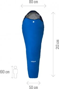 Lafuma Active 10 ° Blue Unisex D Sleeping Bag -black-bearing Store 218482061bb18c7267f17.56015509