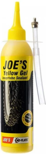 NO FLATS Joe's Yellow Gel Anti Puncture For Tube 240 Ml