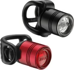 LEZYNE Front And Rear LED FEMTO PAIR DRIVE Lights Black
