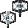 CRANKBROTHERS Pedals DOUBLE SHOT Black Silver Blue -black-bearing Store 5704d6654f20b