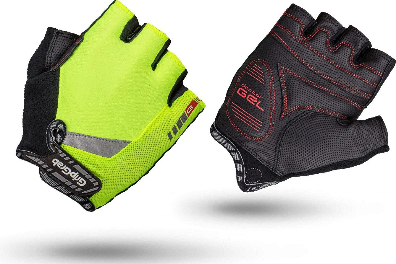 GRIPGRAB Gloves PROGEL Red 4 GRIPGRAB Gloves PROGEL Red - Image 2