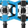 CRANKBROTHERS Pedals DOUBLE SHOT Blue Black -black-bearing Store 58063dedad5f1