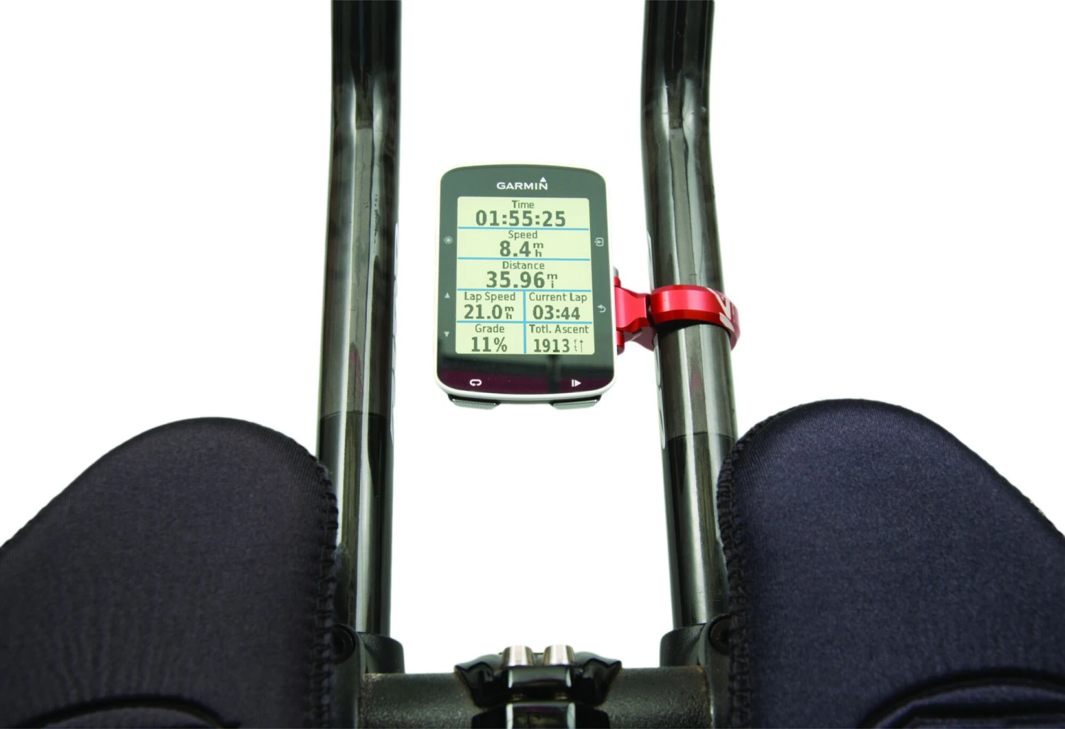 K-EDGE Sport TT Mount For Garmin Computers Red 4 K-EDGE Sport TT Mount For Garmin Computers Red - Image 2