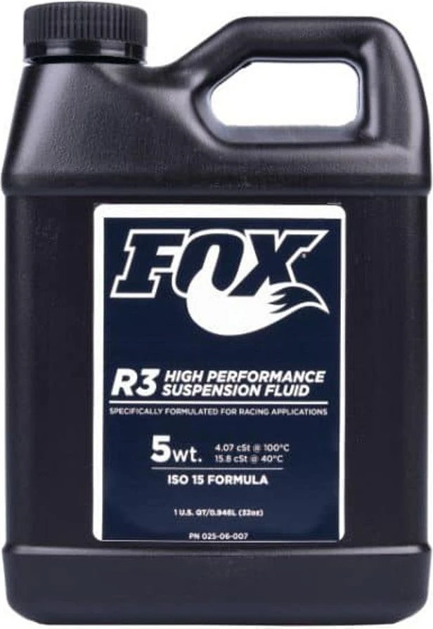Fox Racing Shox FOX Fox Fluid Fork Oil 5 WT ISO 15 0.94 Liter 3 Fox Racing Shox FOX Fox Fluid Fork Oil 5 WT ISO 15 0.94 Liter