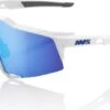 100% Sunglasses SPEEDCRAFT LL - Soft Tact White - HiPER Blue Mirror -black-bearing Store 5b31e5e634ae8