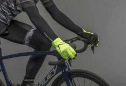 GripGrab CloudBurst Waterproof Long Gloves Hi-Vis Yellow -black-bearing Store 5b61b291ef37a