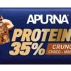 APURNA Barre Crunchy Hyperprotéinée Chocolat-Noisettes 45g -black-bearing Store 5b9a402e81ea2