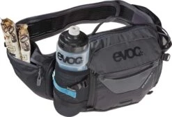 Evoc Hip Pack Pro 3L Hydration Belt Black Carbon Grey + 1.5 L Bladder -black-bearing Store 5bd6d85e686c1