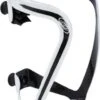 BBB Lightcage Glossy Carbon White Bottle Cage
