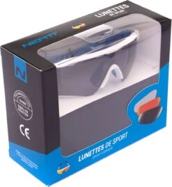 Neatt NEA00307 Glasses White Blue - 4x Lenses -black-bearing Store 5cb58333b583f