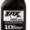 Fox Racing Shox FOX Fox Fluid 32 Oz 10 WT Fork Oil Green 940ml -black-bearing Store foxhuile10wtgreen